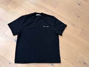 Samsøe Samsøe Norsbro T-Shirt 6024 Black Organic Cotton Tee Size XL